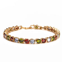 Load image into Gallery viewer, Women&#39;s Infinity Bracelet Colorful Zircon - vistoso.pk
